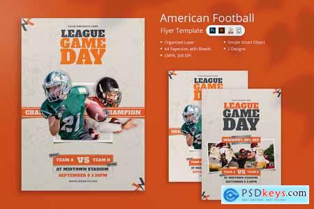 Daytom - American Football Flyer