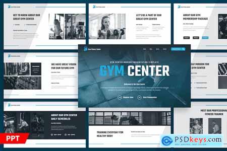 Gym Center Presentation - Powerpoint