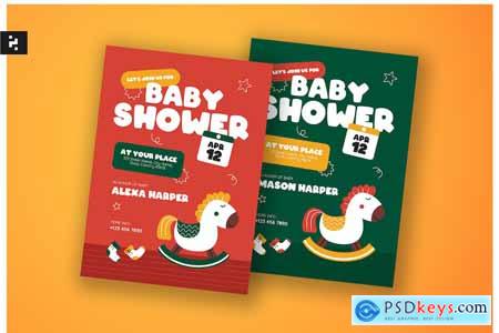 Creative Kids Baby Shower Invitation