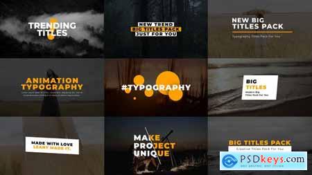 Typography Titles 2.0 FCPX & Apple Motion 43420380