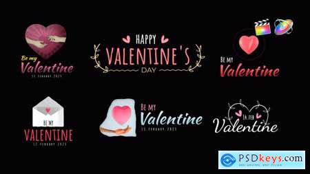 Valentines Day Titles Pack 43398133
