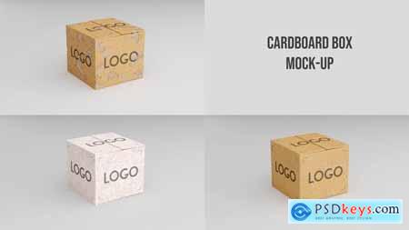 Cardboard Box Mock-up FCP 43420872