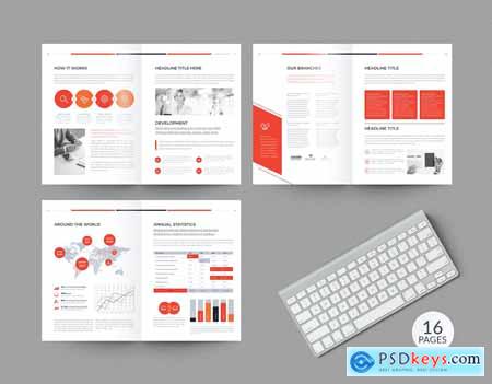 Company Profile 16 Pages Docx InDesign