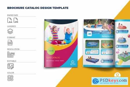 Toys Products Catalog Brochure Template - 28 Pages