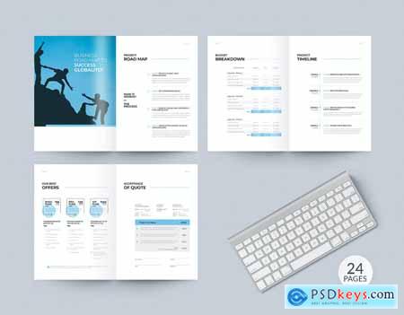 Proposal Template 24 Pages Word InDesign