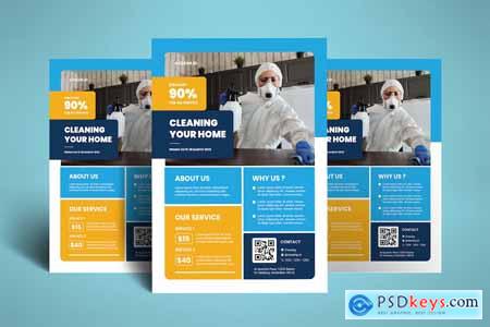 Cleaning Service - Flyer Design