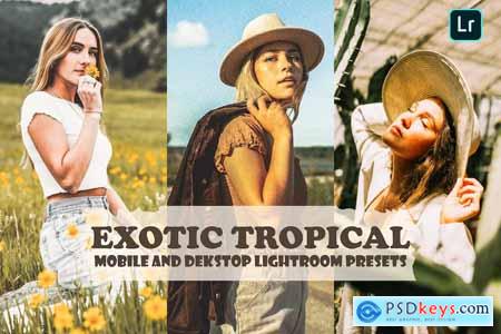 Exotic Tropical Lightroom Presets Dekstop Mobile
