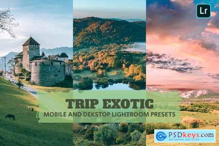 Trip Exotic Lightroom Presets Dekstop and Mobile