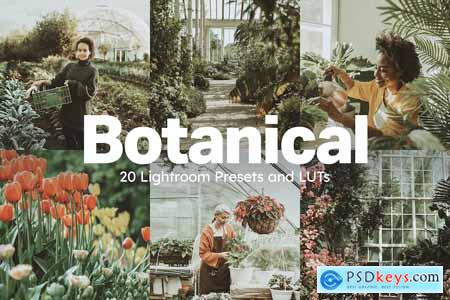 20 Botanical Lightroom Presets and LUTs