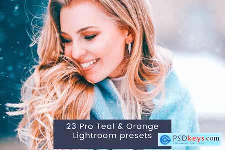 23 Pro Teal & Orange Lightroom presets