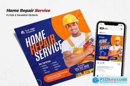Home Repair Service Flyer