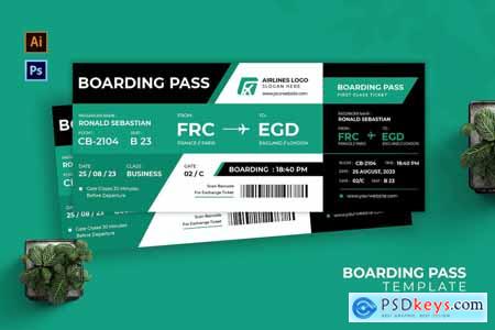 Ticket Transport Boarding Pass