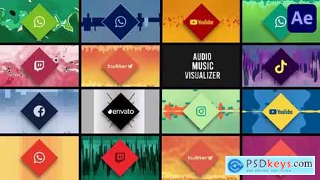 Audio Music Visualizer for After Effects 44196501