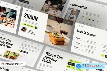 SHAUN Healthy Food PPT Presentation Templates