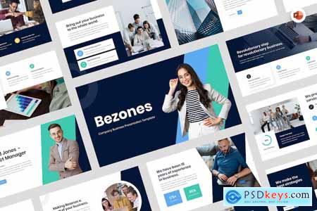 Bezones - Company Business PowerPoint Template