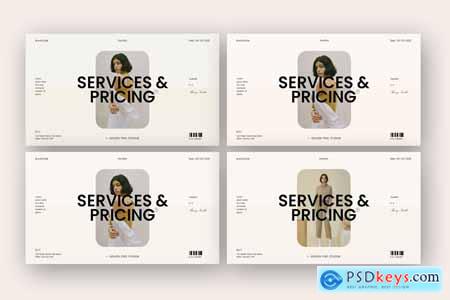 Service & Pricing Presentation Template