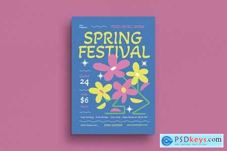 Spring Festival Event Flyer