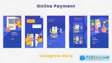 Online Payment Instagram Story 44311357