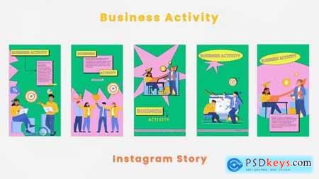 Business Activity Instagram Story 44311274