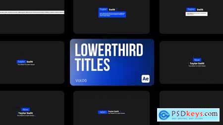 Lowerthird Titles 06 for After Effects 44311616