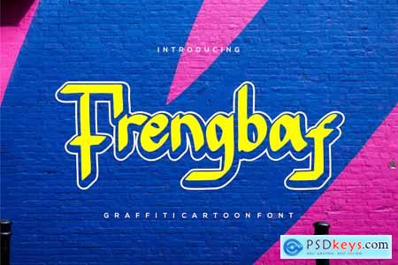 Frengbaf - Graffiti Font