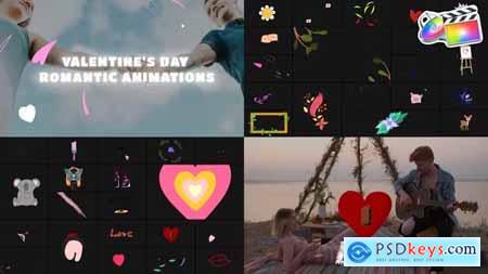 Valentine's Day Romantic Animations for FCPX 43805616
