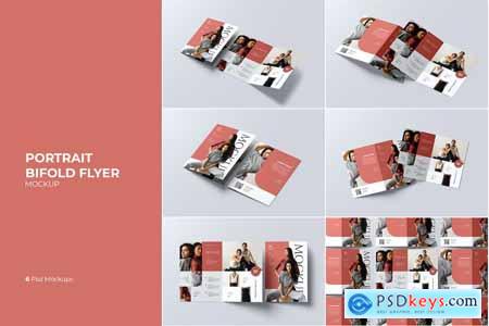 Bifold Brochure Mockup