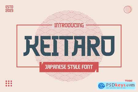 Keitaro - Japanese Font Style