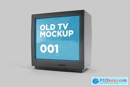 Old TV Mockup 001