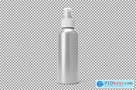 Aluminum Spray Bottle Mockup Vol.1