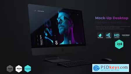 Mock-Up Desktop - Website Presentation 26480140