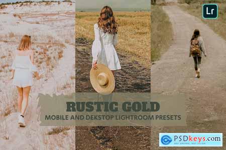 Rustic Gold Lightroom Presets Dekstop and Mobile