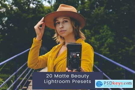 20 Matte Beauty Lightroom Presets