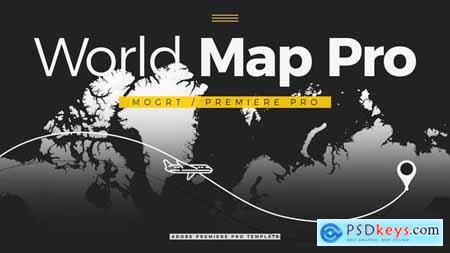 World Map Pro MOGRT Premiere Pro 43415211