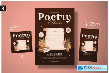 Poetry Class Flyer