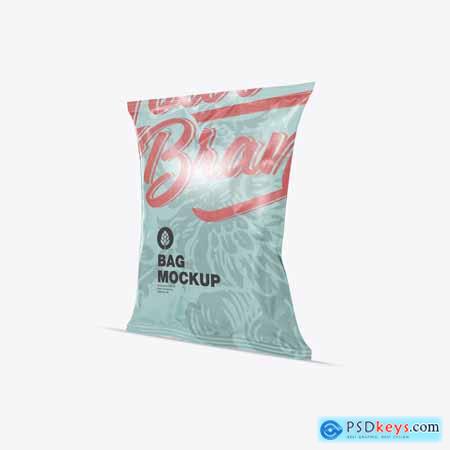 Set Kraft Chips bag mockup