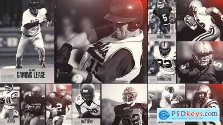Sport Promo History Collage Slideshow 31910204
