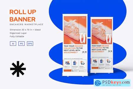Sneakers Marketplace - Roll Up Banner