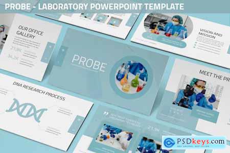 Probe - Laboratory Powerpoint Template