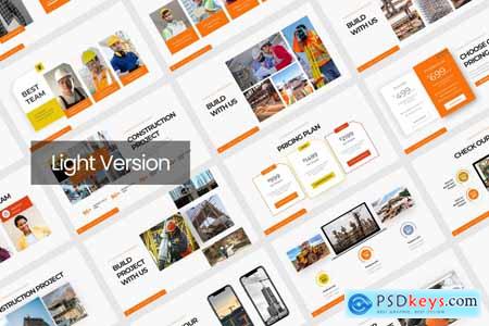 Build Up Construction PowerPoint Template