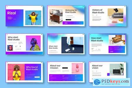 Rizal  Business PowerPoint Template