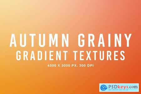 Autumn Grainy Gradient Textures