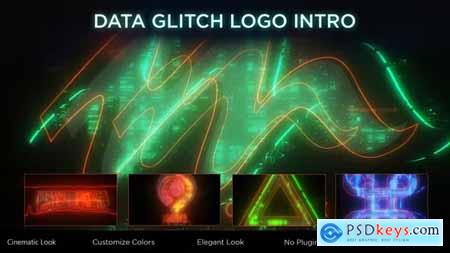 Data Glitch Logo Intro 44456270