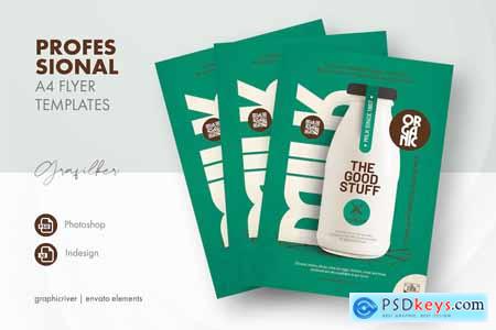 Organic Products Flyer Templates