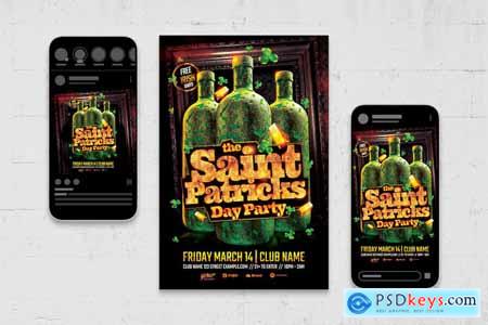 St Patrick's Day Flyer Template