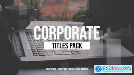 Corporate Lower Thirds & Titles Premiere Pro 43491454