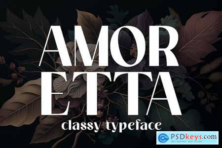 Amoretta - Classy Typeface