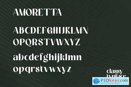 Amoretta - Classy Typeface
