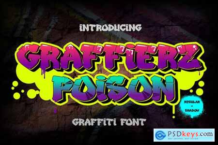 Graffierz Poison - Urban Graffiti Font