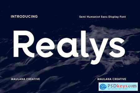 Realys Display Sans Font